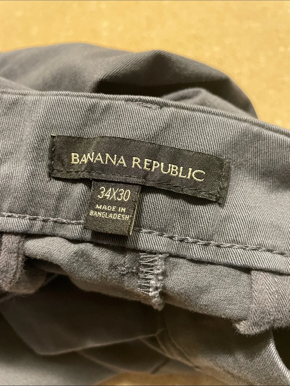 Banana Republic Navy Blue Chinos - Straight Cut